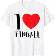 VidiAmazing Pinball Machine and Arcade Game Machine ds1173 T-Shirt