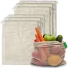 5Pcs Reusable Mesh Produce Bag Portable Home Bundle Pocket Grocery