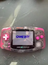 在飛比找Yahoo!奇摩拍賣優惠-GBA任天堂GAMEBOY advance游戲機彩色 高亮5