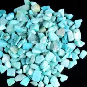 NATURAL AMAZONITE LOT 100g Blue Polished Gemstone Chakra HEALTH ENERGY BALANCE