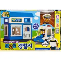 在飛比找蝦皮商城精選優惠-正版 韓國 PORORO 小鎮 警察局 企鵝 警察車 兒童玩