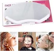 Kalolary 50 Pcs Microblading Shower Face Shields Visors, Disposable Face Shields Masks Makeup Eye Shield for Hairspray Salon Supplies and Eyelash Extensions Eye Eyelid Surgery Aftercare