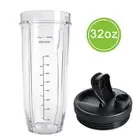 24oz /32 oz Replacement Cup Spout Out Lid fit for Nutri Ninja Auto-iQ Blenders