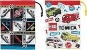 Skater KB63W-A Children's Lunch Box, Cup Bag, 2 Piece Set, 5.9 x 7.9 inches (15 x 20 cm), Drawstring Lunch Bag, Made in Japan