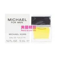 在飛比找樂天市場購物網優惠-Michael Kors 男性淡香水 5ml EDT MIN