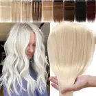 One Piece Clip In Hair Extensions 100% Real Remy Human 3/4 Full Head Thick Weft