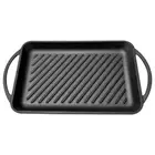 15.6inX8.7in Grill Plate Rectangular Griddle Pan Flat Pan for Camping Roasting