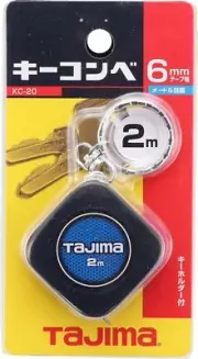 TAJIMA MINI MEASURING TAPE 2m "KEY CONVE" KC-20