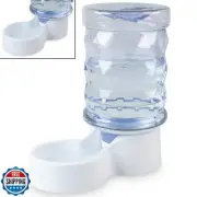 PetFusion H2O Gravity Pet Water Dispenser. Durable 2.5 Gallon Waterer Feeder.