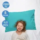 1800TC Quality Pillow Case Standard/Queen/K/Body Pillow Cover Pillow Protector