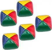 CORHAD Foam Bean Bags 5pcs Boys and Girls Throwing Toys for Bean Bag Toss Fine Motor Skills