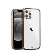 GSA Phantom Raise Chrome Bumper Case for iPhone 13 Pro Max - Clear/Black