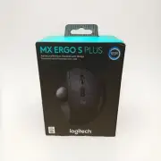 Logitech MX Ergo S Plus Wireless Trackball Mouse with Wedge - 910-007247