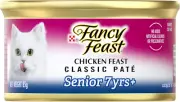 Classic Paté Senior 7+ Wet Cat Food Chicken Feast 24X85G