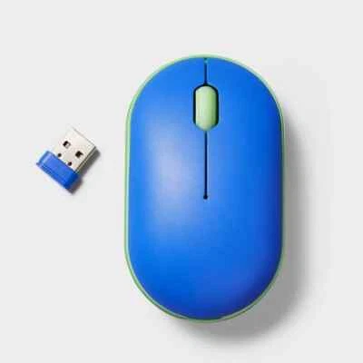 heyday Compact Wireless Mouse Bluetooth connectivity - Blue Mint