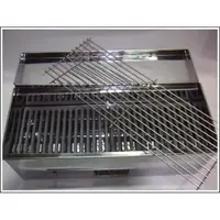 在飛比找蝦皮購物優惠-C加爾發C中秋節限定販售 1.5尺白鐵活動式烤肉爐 烤肉架 
