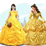 美女與野獸貝兒公主角色扮演服裝花式舞會禮服禮服