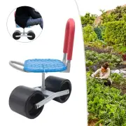 Garden Cart Rolling Stool Work Seat Cart with Wheels 360° Swivel Gardening Helpe