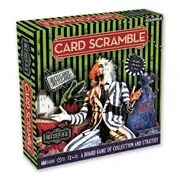 Beetlejuice Card Scramble Board Game