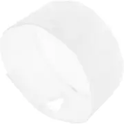 [TINEASUR] Unisex Chef Hat for Women Waiter Uniform Cap Breathable Bakery Cooking h White