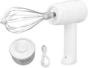 Electric Hand Mixer 3 Gear Egg Whipping Cream Beater Handheld Electric Mixer with Chopper for Home