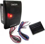 Wireless! ac249 LED ON/Off Switch, for Suzuki Cars, Mazda Cars, LED Color: Red/Blue, 1.4 x 0.9 inches (36 x 24 mm), 1 Piece, for Wagon R, etc