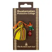 Fairtrade Mayan Worry Dolls Luck Set Guatemalan Handcrafted Lucky Bean Kit