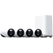 Eufy Security E330 4K Outdoor 24/7 Recording WiFi Camera System eufyCam E330 x 4 / Homebase 3 with 1TB Storage x1 [E8600T23]