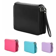 168 Slots Large Capacity Pencil Case Foldable Pen Bag Make Up Storage Organizer