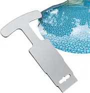Pool Plug Removal Tool - Hydrosweep Directional Tool | Anti Rust Pool Winterizing Plug Removal Tool with Handle Grip for 1.5 Inch Pool and Spa Return Fitting Eyeball Seat