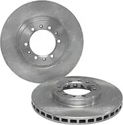 2 Front Disc Brake Rotors for Mitsubishi Challenger PA & Triton MK 4cyl 2.4L 4G64 2.8L 4M40 V6 3.0L 6G72 1996 1997 1998 1999 2000 2001 2002 2003 2004 2005 2006 2007