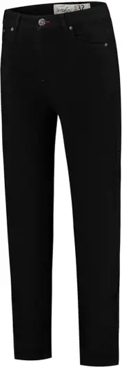 Rusty Stitches Logan Motorcycle Jeans, black, Size 36 for Men