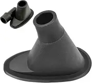 Boat Fishing Rod Holder, Kayak Socket Accessory, 8cm/3.1in 16.5cm/6.4inches Heavy-Duty Marine Mount, Saltwater Freshwater Compatible, for Inflatable Boats Men Women Outdoor Angling