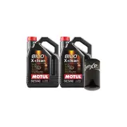 10L Motul 8100 X-CLEAN 5W40 Wix XP Filter Motor Oil Change Kit API SN For Ford (for: Ford)