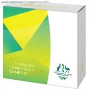 2022 $1 Silver ½oz Australian Commonwealth Games Birmingham Colour Coin UNC RAM