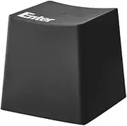 WeiLaiKeQi Shoe Changing Stool, Footstool for Shower with 40cm Height Suitable for All Ages, Black, as described