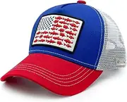 [Hatwell] Kids Trucker Caps, Toddler Snapback Mesh Baseball Hat for Ages 2-8