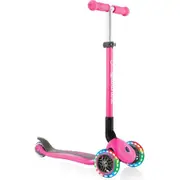 Globber - Primo Foldable Scooter Lights Neon Pink