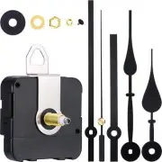 Replacement Quartz Movement DIY Clock Mechanism Motor & Metal Hands & Fittings