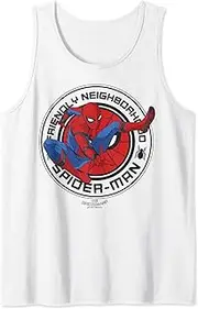 [Marvel] Spider-Man Homecoming Friendly Neighborhood Circle Tank Top