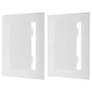 6x4 Inch(145x95mm) Removable Hinged Access Panel, 2 Pcs Access Doors, White