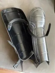 Medieval Steel Greaves Leg Armor LARP Combat Armour SCA LARP ITEM FOR GIFT