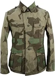 [militaryharbor] WW2 WWII German Heer Splinter 31 Spring Camo M41 Field Tunic