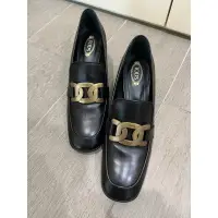 在飛比找蝦皮購物優惠-全新//Tod’s Kate Leather Pumps 黑