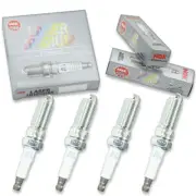 4 pcs NGK Laser Iridium Spark Plugs for 2007-2009 Mazda 3 2.3L L4 - Engine sp (for: Mazda)