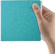 Mifuner Lake Blue Hardcover Sketchbook Square Hardbound Sketch Journal 4.7 x 4.7 Inch 42 Sheets Art Book 250GSM Ultra Smooth Paper Ideal for Pencils,Water Color Pen,Marker Pen