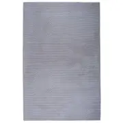 200 x 300cm Silver Ronnie Loop Rug
