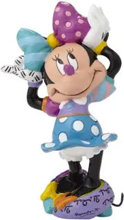 Disney Britto Minnie Mouse Arms Up Mini Figurine