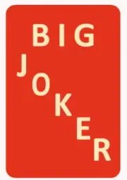 Mah Jongg Jong Mahjong 10 Natural Big Joker Stickers - Set #944 *Free Shipping*