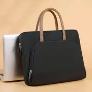 GGP Black Simple & Stylish Laptop Bag Elegant Notebook Carrier For Students, Professionals, And Gift Purposes